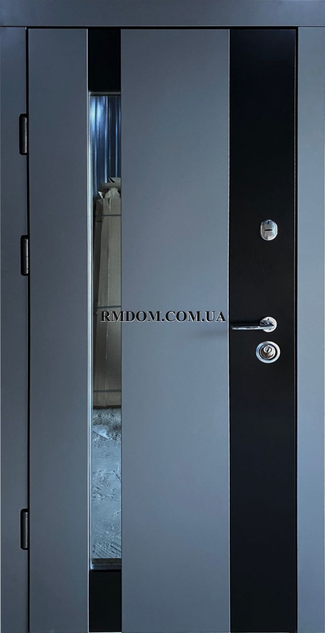 Вхідні двері Redfort колекція Композит модель Марсель зі склопакетом, 2040*860, Ліве