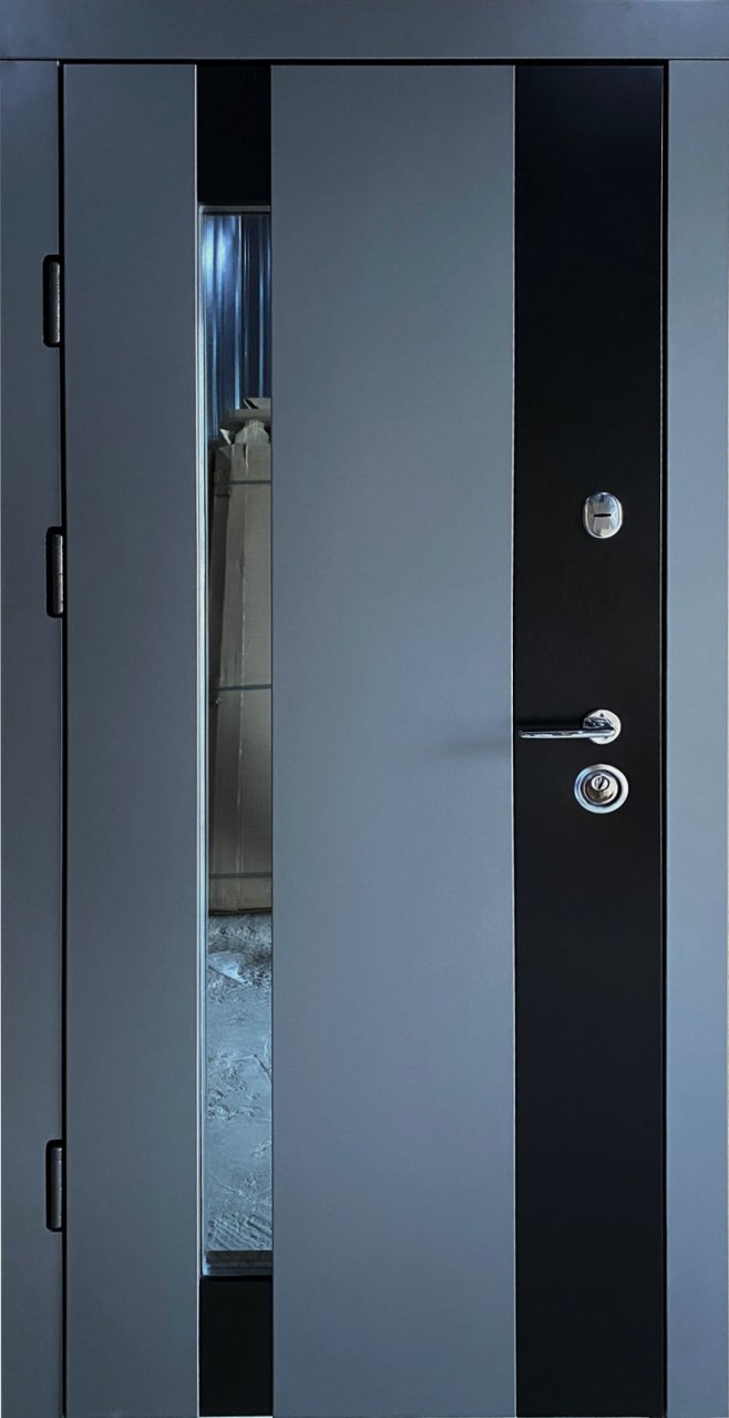 Вхідні двері Redfort колекція Композит модель Марсель зі склопакетом, 2040*860, Ліве