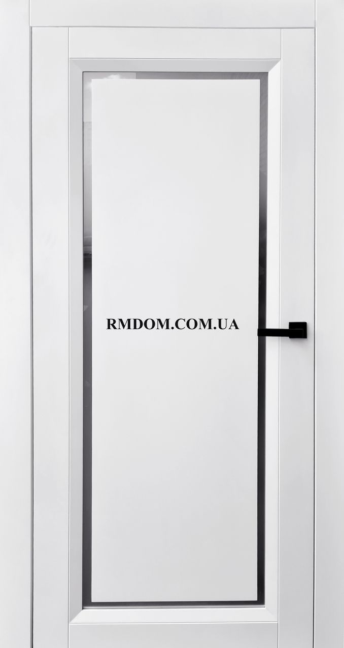 Міжкімнатні двері EStetdoors модель МК Прованс Glass, Біла емаль