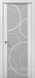 Міжкімнатні двері Папа Карло Millenium ML 05 арт, Білий матовий, Сатин білий, Білий матовий
