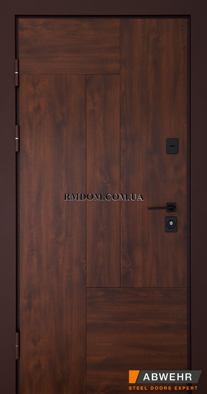 Вхідні двері Abwehr серія Bionica 2 модель Paradisse LP-1 без скла, 2050*860, Ліве