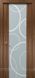 Міжкімнатні двері Папа Карло Cosmopolitan CP-22 арт, Горіх італійський, Сатин білий, Горіх італійський
