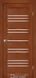 Міжкімнатні двері Darumi модель Versal, Горіх роял, Сатин білий, Горіх роял