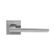 Дверна ручка Linde модель А-2021, Матовий хром, У колір ручки