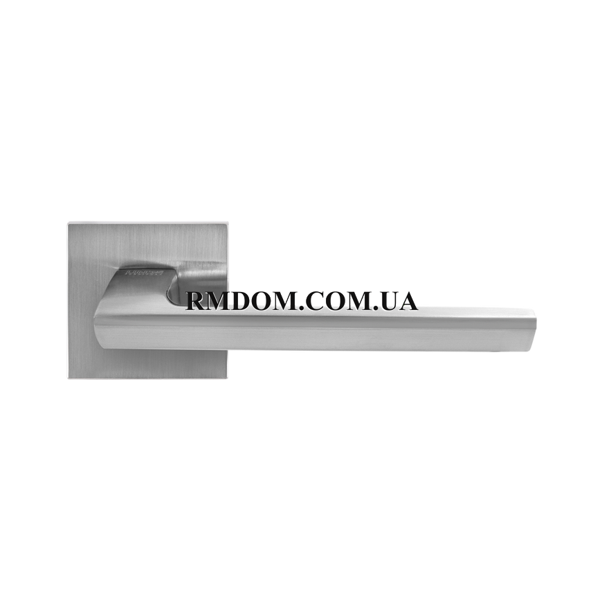 Дверна ручка Linde модель А-2021, Матовий хром, У колір ручки