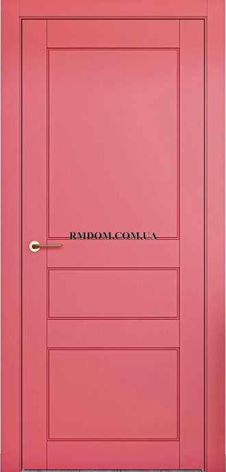 Міжкімнатні двері Omega серія Allure модель Лондон ПГ, Колір RAL, Колір RAL