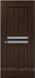 Міжкімнатні двері Папа Карло Millenium ML 31, Ясен шоколадний, Сатин білий, Ясен шоколадний