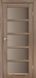 Міжкімнатні двері Leador модель Veneto, Сіре дерево, Сатин білий, Сіре дерево