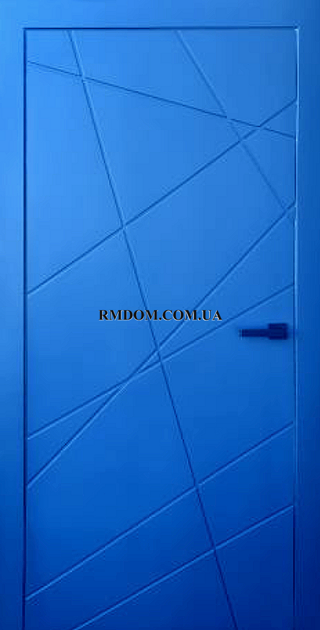 Міжкімнатні двері EStetdoors модель МК Діагональ, Біла емаль, Біла емаль