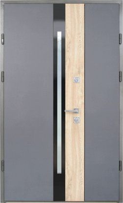 Вхідні двері Straj Proof 1.5 Slim S, 2050*1250, Ліве