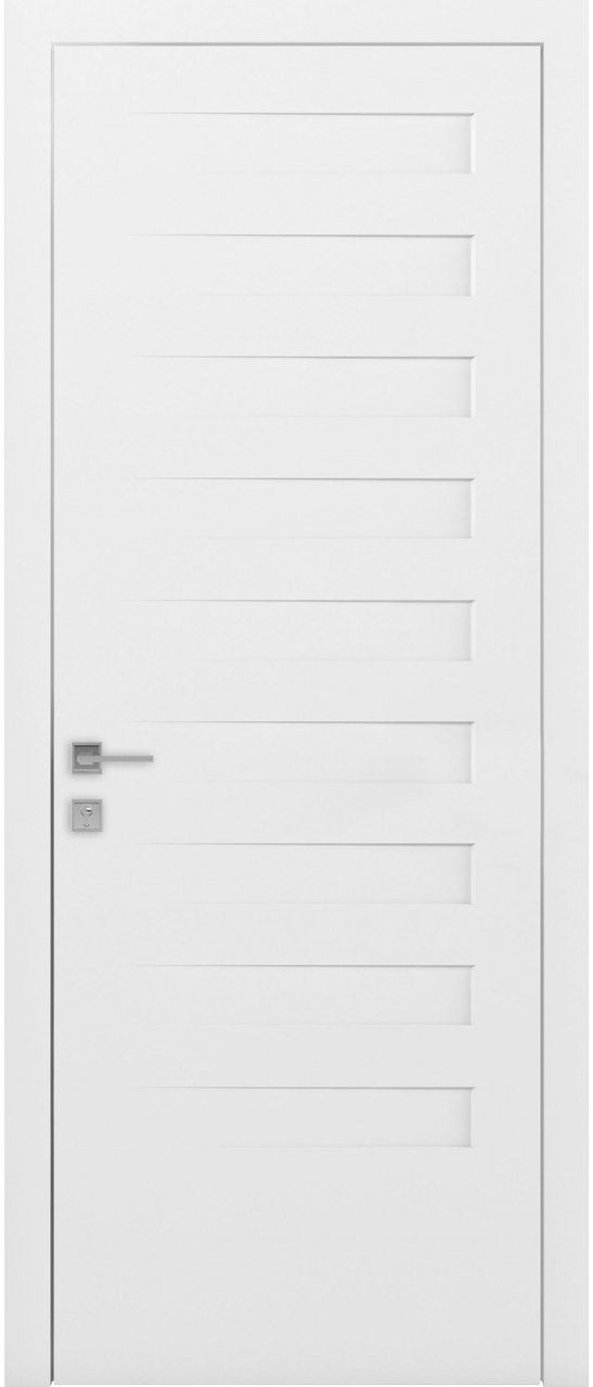 Міжкімнатні двері Rodos колекція Loft модель Cosmo, Білий матовий, Без скла