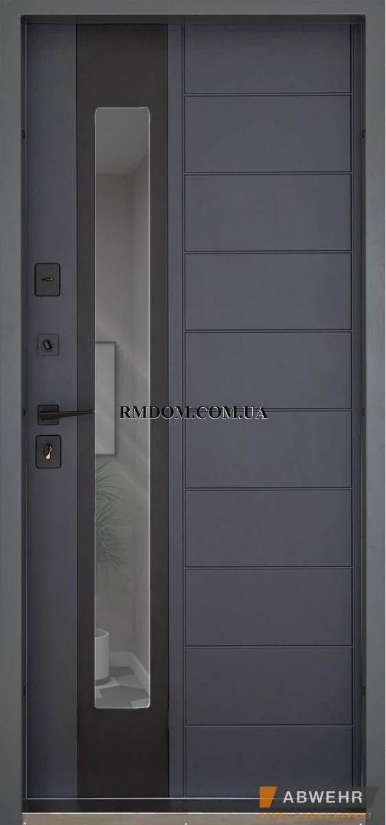 Вхідні двері Abwehr серія Cottage модель Ufo 367, 2050*860, Ліве