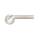 Дверна ручка МВМ модель S-1103, Матовий нікель, Полірований хром