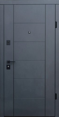 Вхідні двері Berez серія Standard модель Parallel, 2050*850, Праве