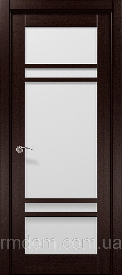 Міжкімнатні двері Папа Карло Cosmopolitan CP-37, Венге Q157, Сатин білий