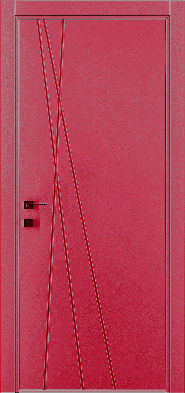 Міжкімнатні двері Dooris колекція Art Graffiti модель G23, Колір RAL, У колір полотна