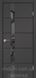 Міжкімнатні двері Korfad модель Glass Loft Plato-08, Super PET антрацит, У колір полотна, Super PET антрацит