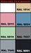 Міжкімнатні двері Omega серія Allure модель Америка, Колір RAL, Колір RAL