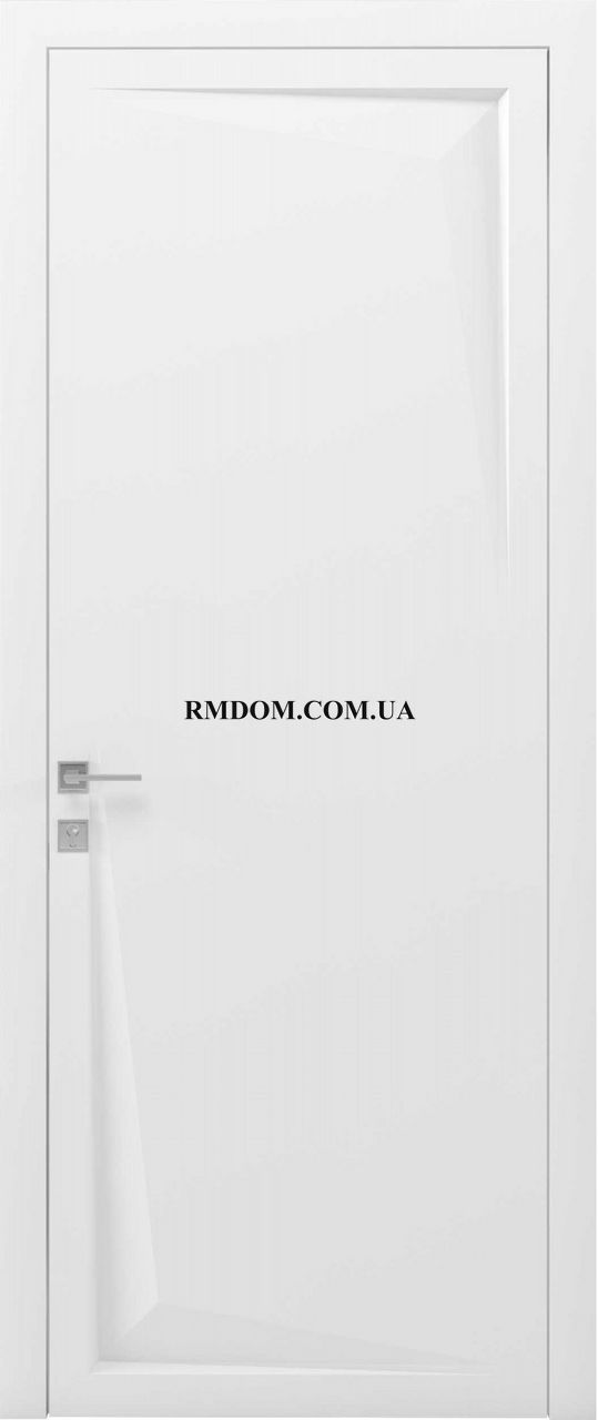 Міжкімнатні двері Rodos колекція Loft модель Nikoletta, Білий матовий, Без скла, Білий матовий