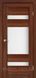 Міжкімнатні двері Korfad модель Parma PM-01, Горіх, Сатин білий, Горіх