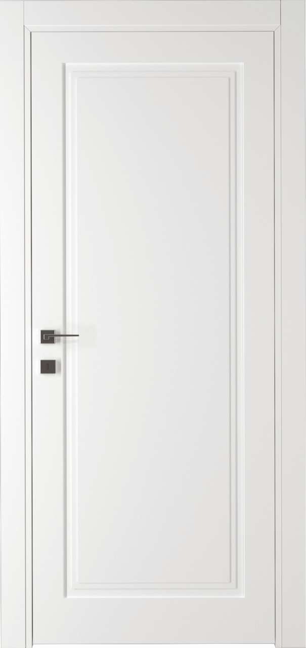 Межкомнатные двери Dooris коллекция Neo Classic модель NC01, Снежнобелый, В цвет полотна