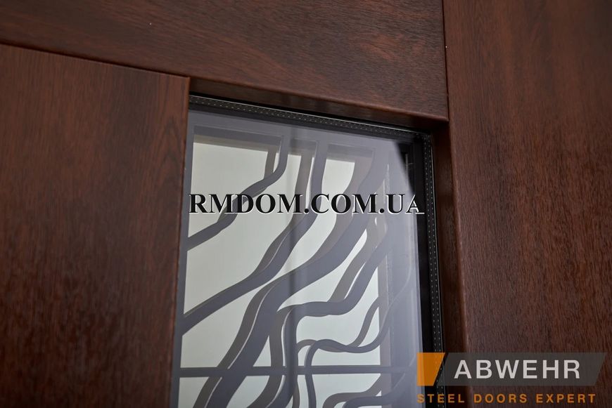 Вхідні двері Abwehr серія Bionica 2 модель Paradisse Glass LP-1, 2050*860, Ліве