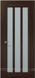 Міжкімнатні двері Папа Карло Millenium ML 26, Ясен шоколадний, Сатин білий, Ясен шоколадний