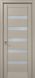 Міжкімнатні двері Папа Карло Millenium ML 02, Дуб кремовий, Сатин білий, Дуб кремовий
