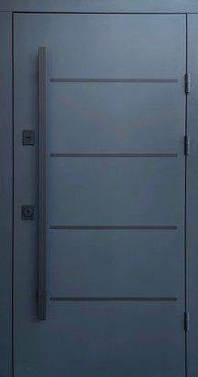 Вхідні двері Qdoors Стріт 3К Горизонталь, 2050*850, Праве