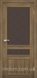Міжкімнатні двері Korfad Classico-04, Дуб браш, Сатин білий, Дуб браш