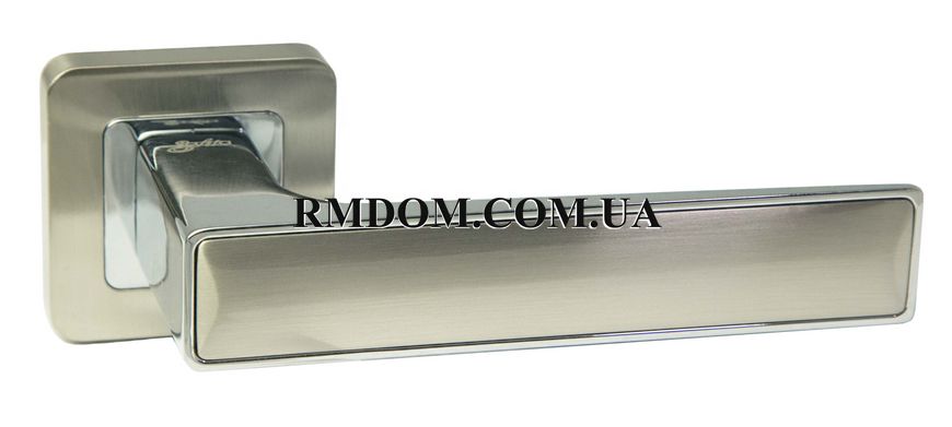 Дверна ручка Safita Ліра 730 R40, Матовий нікель, У колір ручки