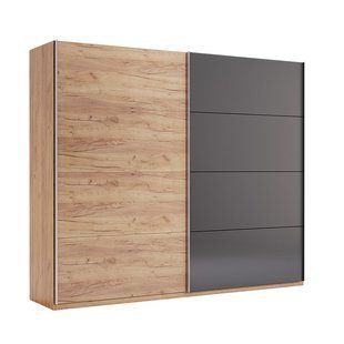 Шафа-купе Луна, 2,5*2,1, Дуб крафт, Дуб крафт, Мат лава, Дуб крафт