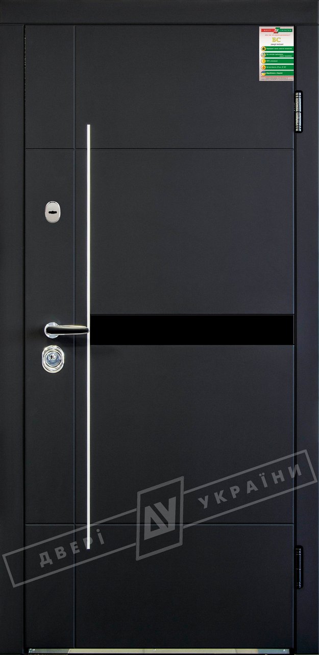 Двері вхідні Двері України серії БС модель Еліс, 2040*880