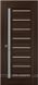 Міжкімнатні двері Папа Карло Millenium ML 46AL, Ясен шоколадний, Сатин білий, Ясен шоколадний