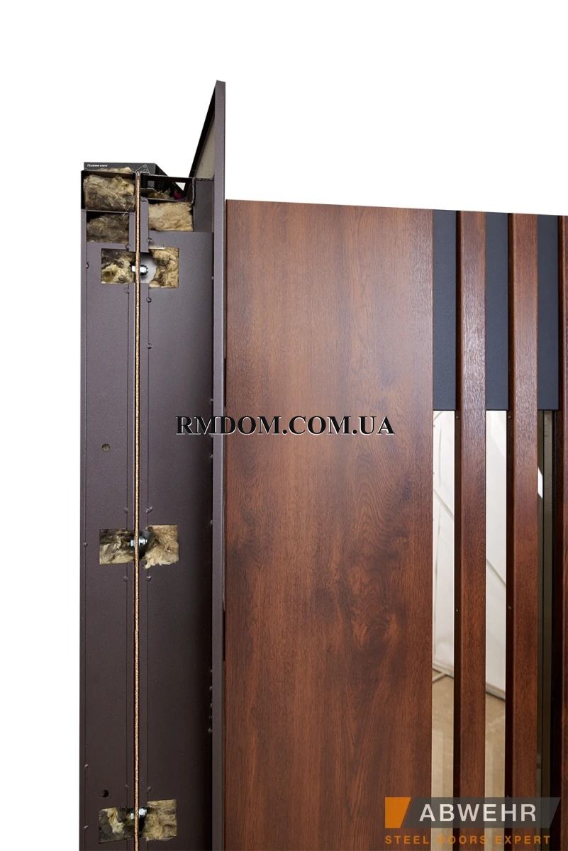 Вхідні двері Abwehr серія Bionica 2 модель Revolution Lampre LP-6, 2050*860, Ліве