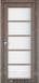 Міжкімнатні двері Korfad колекція Vicenza модель VC-02, Дуб грей, Сатин білий, Дуб грей
