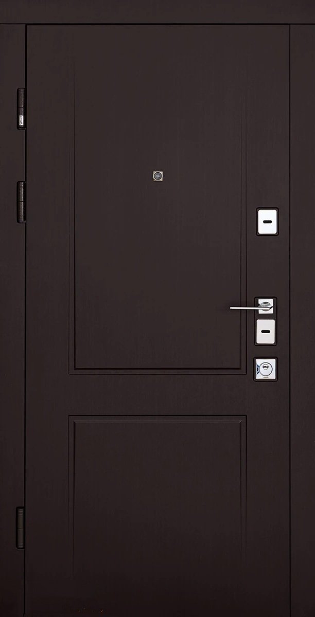 Вхідні двері Abwehr серія Megapolis модель Priority 440 венге, 2050*860, Ліве