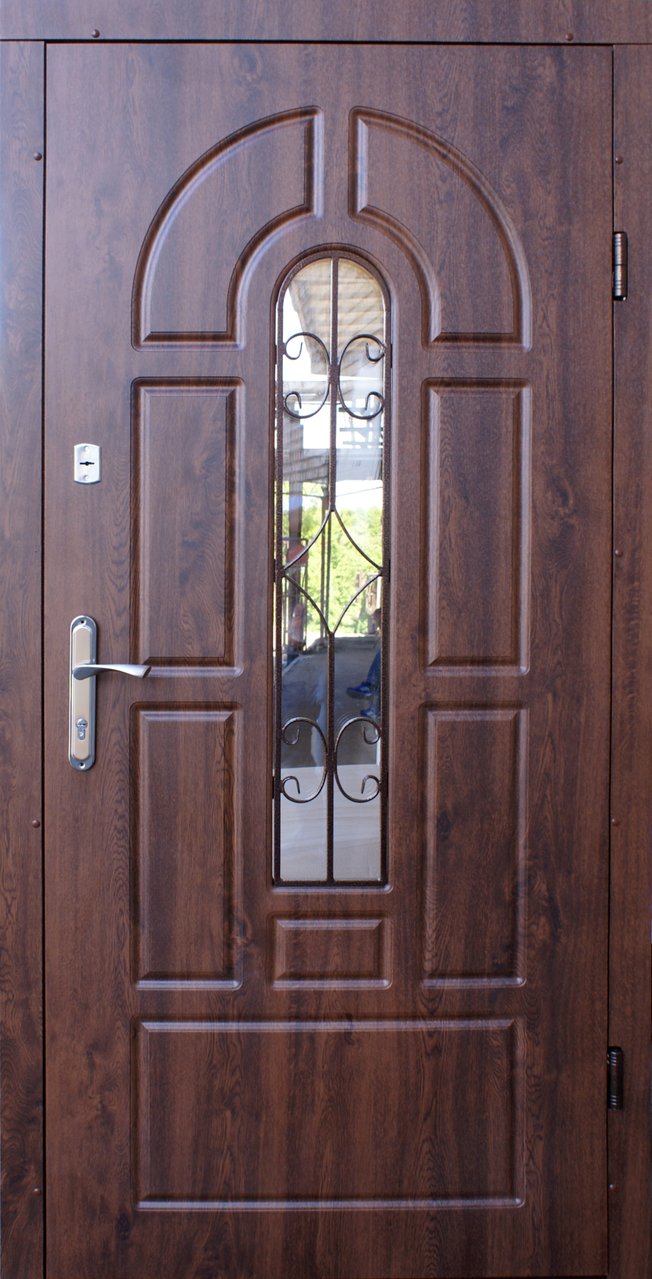 Вхідні двері Форт серія Регіон модель Арка, 2050*860, Праве