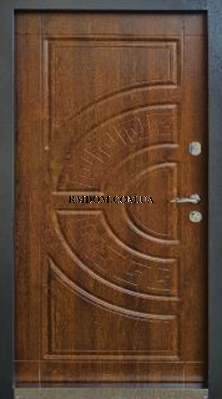 Вхідні двері Форт серія Тріо модель Греція, 2050*860, Праве