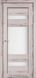Міжкімнатні двері Korfad модель Parma PM-01, Дуб нордік, Сатин білий, Дуб нордік