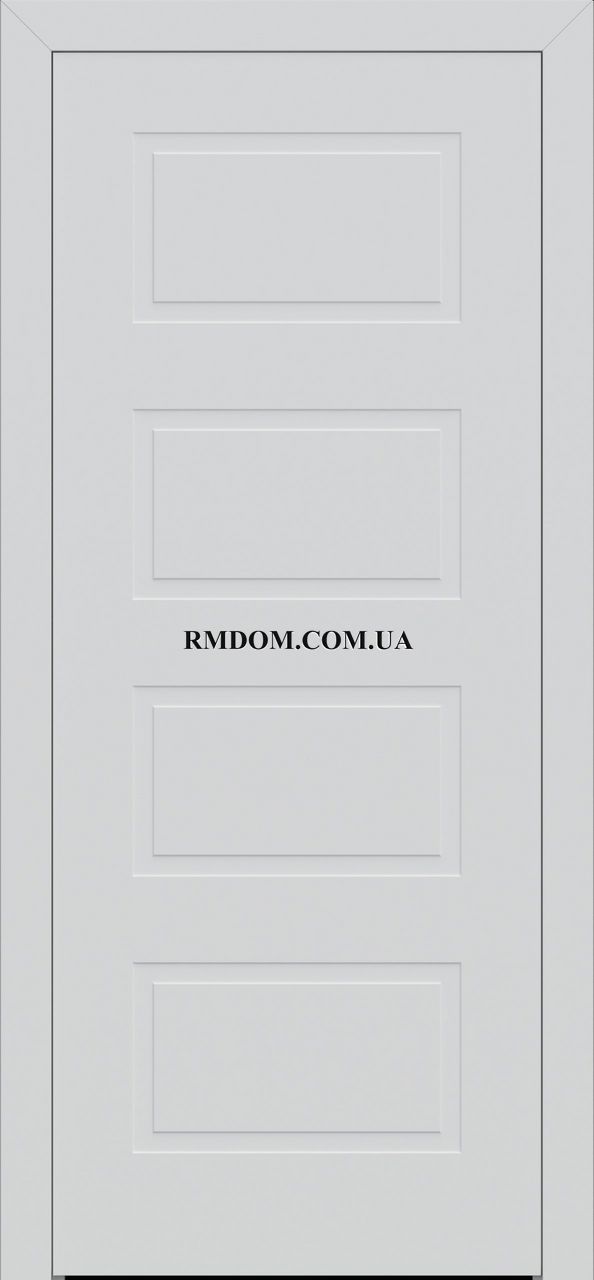 Міжкімнатні двері Брама модель 8.31, Біла емаль, Біла емаль