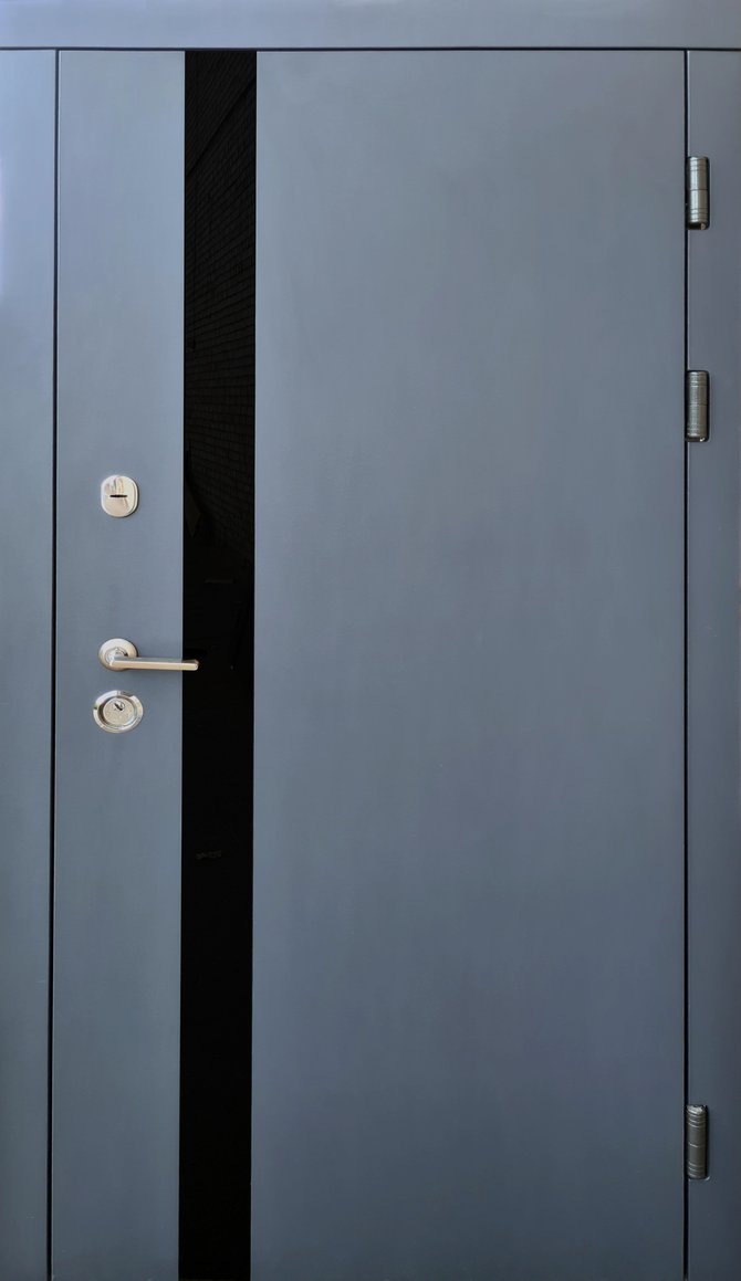 Вхідні двері Форт серія Тріо модель Лофт, 2050*860, Праве