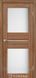 Міжкімнатні двері Korfad модель Parma PM-08, Дуб браш, Сатин білий, Дуб браш