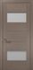 Міжкімнатні двері Папа Карло модель Trend 12, Дуб сірий брашований, Сатин білий, Дуб сірий брашований