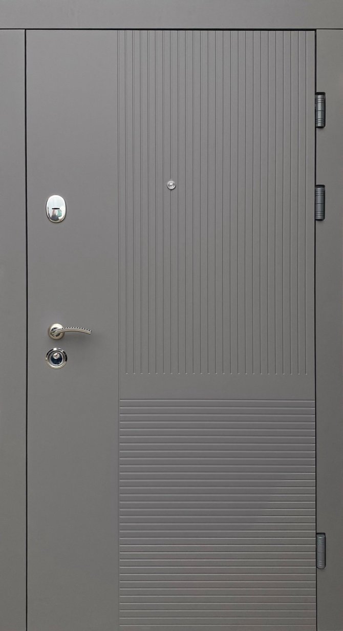 Вхідні двері Redfort колекція Комфорт модель Карат, 2040*860, Праве