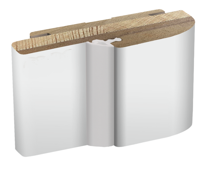 Дверна коробка з ущільнювачем для міжкімнатних дверей StilDoors Deluxe, Білий матовий, комплект