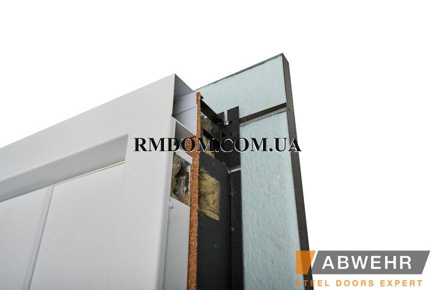 Вхідні двері Abwehr серія Termix модель Avenue 537, 2050*860, Праве