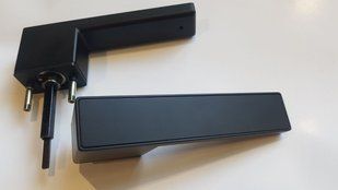 Дверна ручка Thorn Discovery з прихованим фіксатором, Чорний, У колір ручки, Чорний