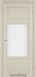 Міжкімнатні двері Korfad колекція Tivoli модель TV-01, Дуб білений, Сатин білий, Дуб білений