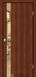 Міжкімнатні двері Korfad модель Glass Loft Plato-02, Горіх, Чорний, У колір полотна, Горіх
